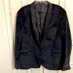 Black Velvet sport coat Sz 42 R